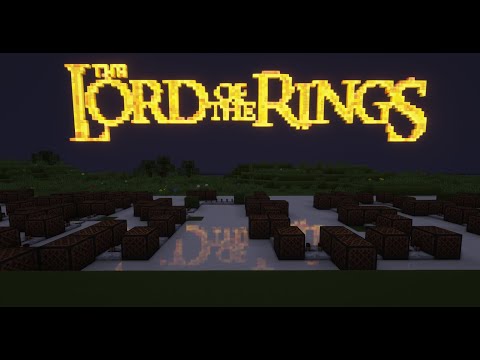 The Noteblock Lizard - The Lord of the Rings - Concerning Hobbits [Minecraft Noteblocks]