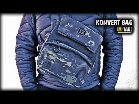 M-Tac сумка Konvert Bag Elite Multicam Black/Black (черный мультикам) тактическая - фото 1 - id-p1946597341