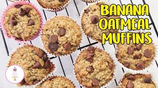 banana oat muffins without baking powder