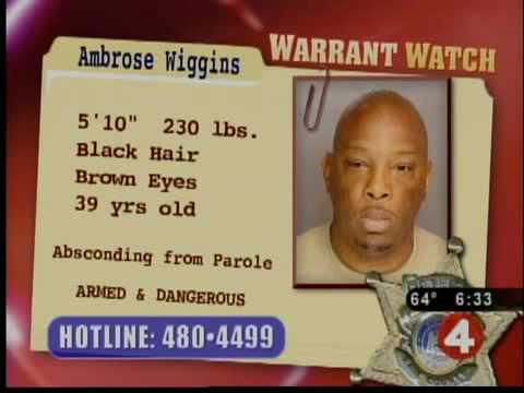 Warrant Watch for Ambrose Wiggins