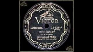 Grayson & Whitter - Handsome Molly - October 18, 1927