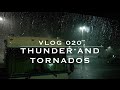 Tornado Warning Severe Weather In An RV