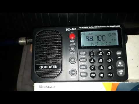 Rádio Genoveva FM, from Bela Cruz - CE, Brazil, heard in Morrinhos - CE, by Joe DX, on 98, 7 MHz