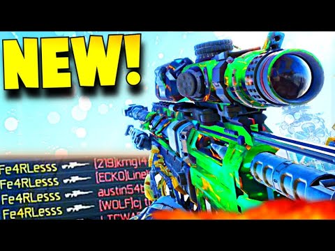 INSANE SNIPES WITH NEW CAMO (Fe4RLess Re-uploaded)