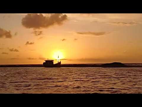 Amanecer en Arambaré, Laguna de los Patos, Brasil