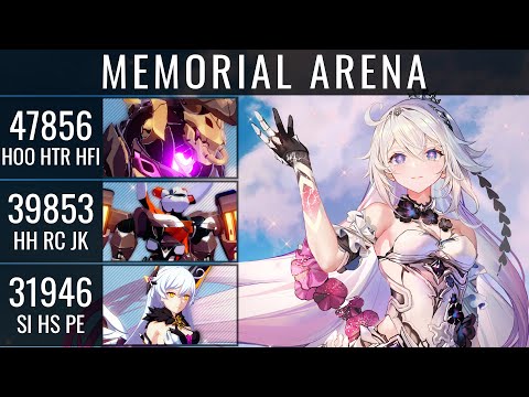 Husk Mysticism 47856 | Hephaestus 39853 |  HoV 31946 | HI3 EX Memorial Arena
