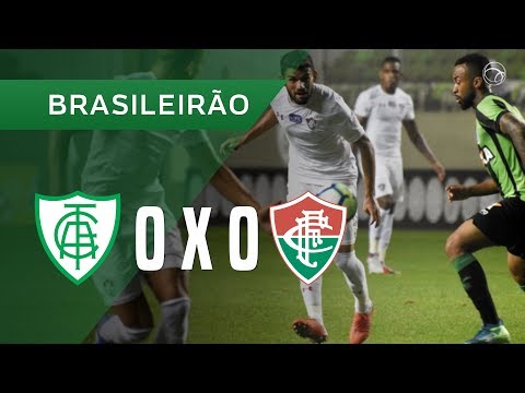 AMÉRICA-MG 0 X 0 FLUMINENSE - MELHORES MOMENTOS - 19/08 - BRASILEIRÃO 2018