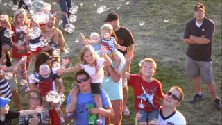 preview picture of video 'Kaysville, UT Bubbles! 7 4 2014  http://www.bubbletower.com/'