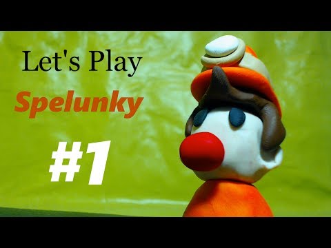 Let's Play SPELUNKY Classic ~ Justinio Part 1