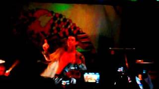 Cameron Leahy's striptease on stage - Chicago