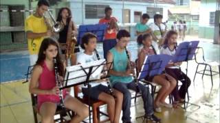 preview picture of video 'Apresentação dos Alunos da Banda Santa Cecília de Miraí/MG'