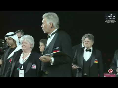 N 13 ARABELLA AL SHAHANIA   World Arabian Horse Championship Supreme 2025   Yearling Fillies Class 1