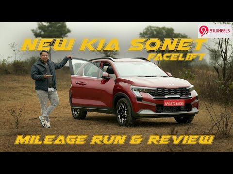 Kia Sonet Facelift Mileage Run || Better Than Hyundai Venue?