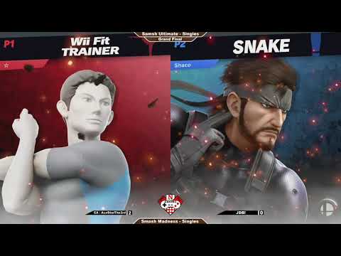 BSG Smash Madness: (Singles) Grandfinals AceStarthe3rd vs. JDB!