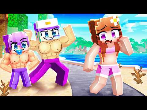 Dash & Baby Dash FIGHT FOR ANNE in Minecraft!