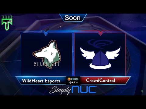 HeroesCCL: WildHeart Esports vs. Crowd Control - Week 2 Day 2