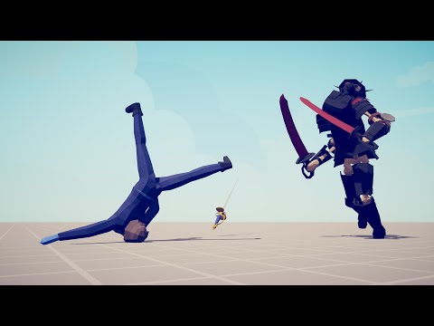 ENERGY SWORD MASTER CYBORG vs EVERY UNIT - Totally Accurate Battle Simulator