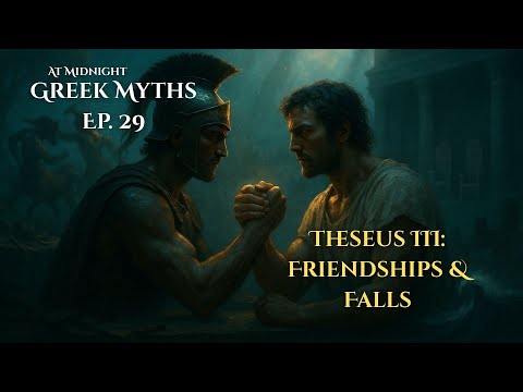 Greek Myths Ep. 29 | Theseus III: Friendships & Falls | At Midnight