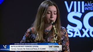 Natalia Revert Ferrero - Sonata I for viola by Rebecca CLARKE