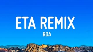 ETA Remix - ROA ft.De La Rose, Yan Block , Omar Courtz (Letra / Lyrics)