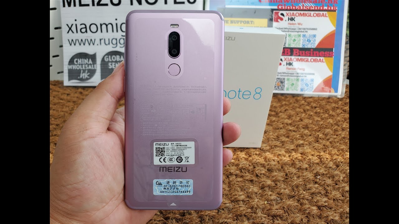 20191025 MEIZU Note8 4GB RAM 64GB ROM smart phone global rom Chinawholesale.hk Globalsend.hk