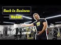 BACK IN THE GYM!
