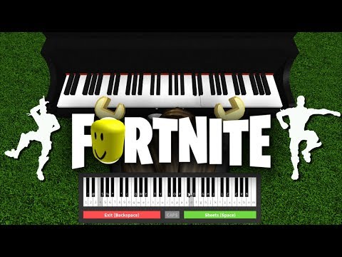 Fortnite Dances Played On Roblox Piano Net!   lab - 