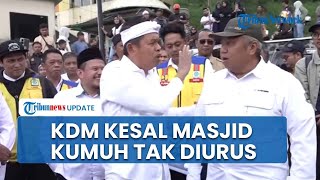 Detik-detik KDM Kesal Masjid & Parkir di Bogor Kumuh Tak Terurus: Dananya Masuk ke Mana Ini, Duh!