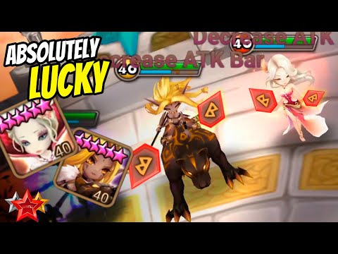 Lucky L'est and his VIO BRANDIA+SAVANNAH Combo - Summoners War