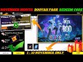 FREE FIRE REDEEM CODE TODAY 1 NOVEMBER REDEEM CODE FREE FIRE FF REDEEM CODE TODAY 1 NOVEMBER