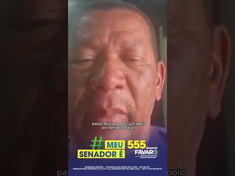 O apoio que chega de Vila Bela da Santíssima Trindade me dá ainda mais força para continuar…