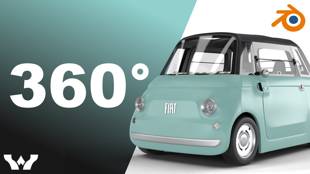 Fiat Topolino 2024 3D Model