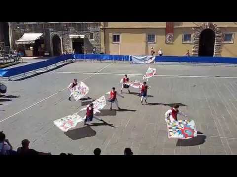 Sbandieratori ENTE CULTURALE BATTITORI 'NZEGNA Torneo Ascoli Piceno 2015 (Piccola Squadra 2)