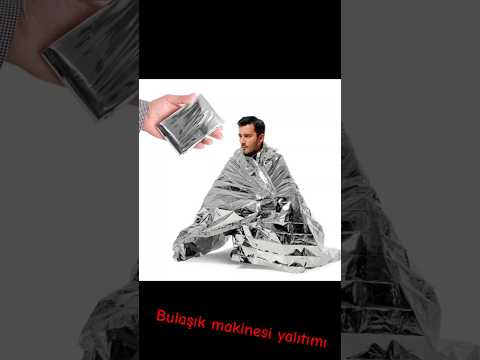 Bulaşık makinesi ısı yalıtımı ve alüminyum battaniye