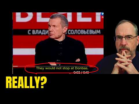 Solovyov Says Ukraine Was About to Invade Russia — Really?