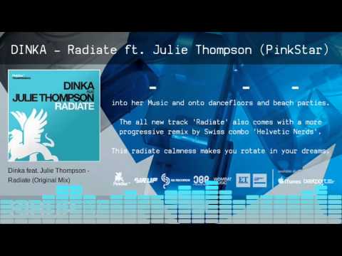 Dinka feat. Julie Thompson - Radiate [PinkStar] - Teaser - OUT NOW!!