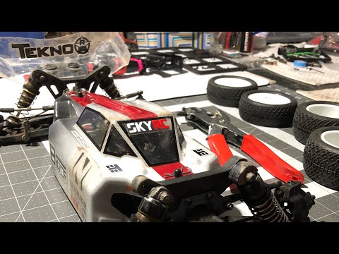 Tekno EB410 with Proline Electron Tires First Race - Netcruzer RC