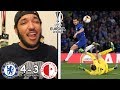 CHELSEA 4-3 SLAVIA PRAGUE REACTION | Europa League | Petr Ševčík & Pedro SCORE INSANE GOALS!