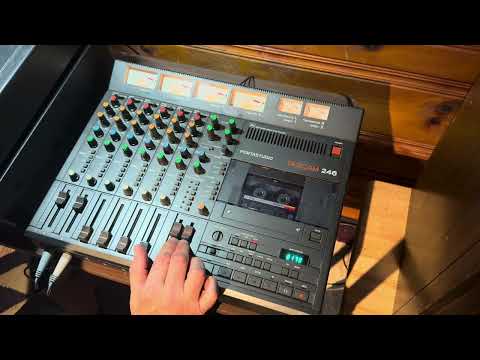 Tascam 246 Portastudio. 4 Track Analog Cassette Recorder.