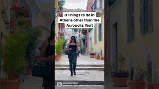 8 Things to do in Athens other than the Acropolis Visit | Athens City Trip | Greece Travel