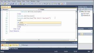 Visual Basic Tutorial - 33 - More On Do Loops