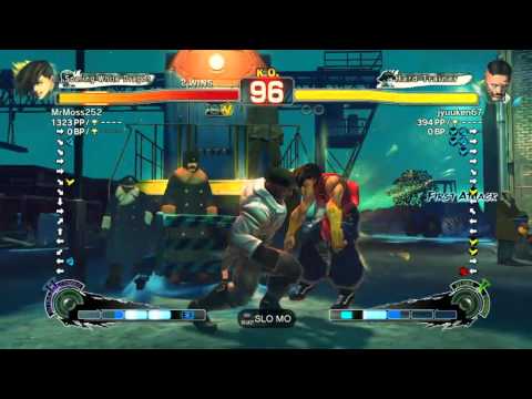 SSF4 AE: MrMoss252 (Yang) vs jyuuken67 (Dudley)