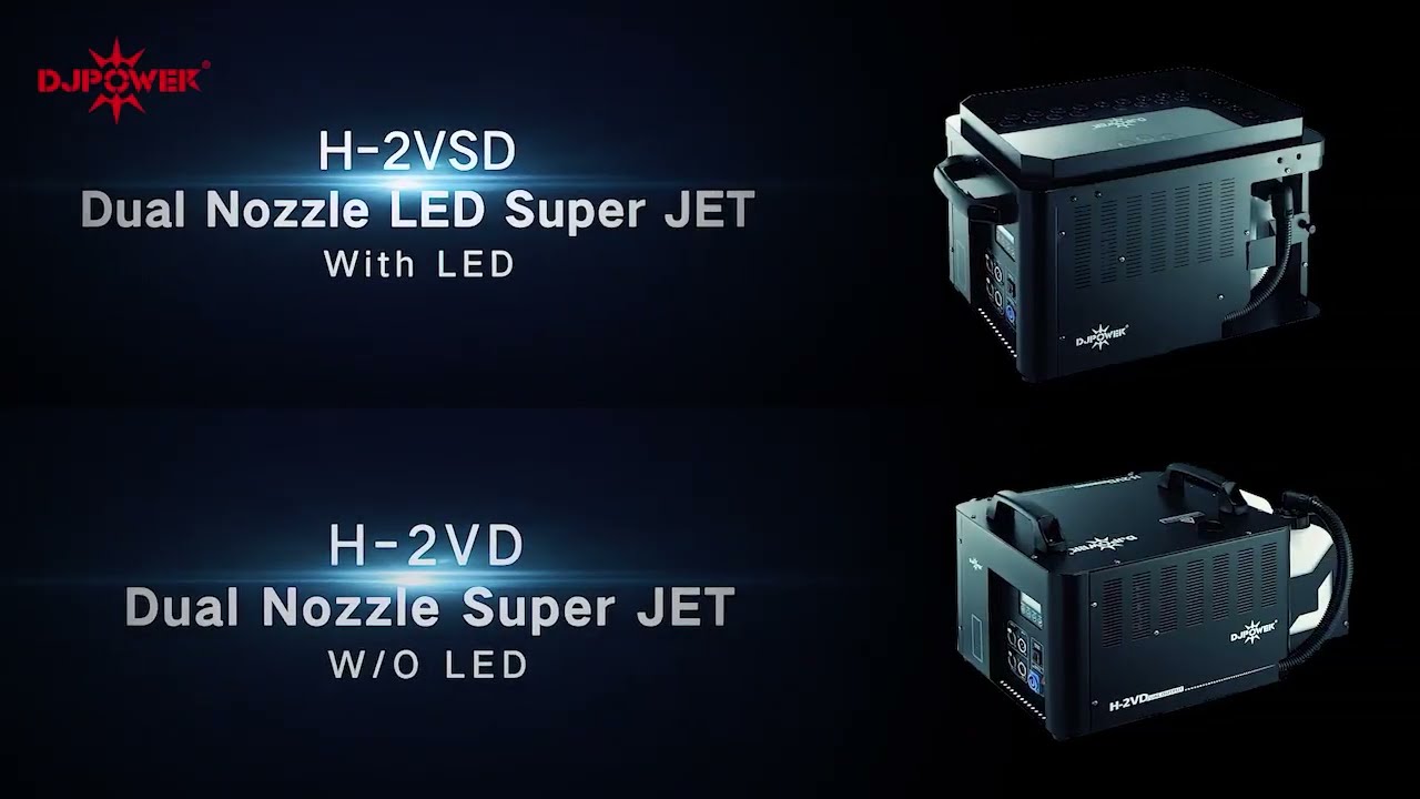 DJ POWER H-2VSD Dual Output Led Super Jet