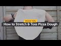 How To Stretch And Toss Pizza Dough Making Pizza At Home