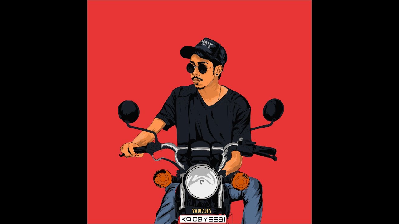 Abode Illustrator | Speed Art | Vector Art | RX BIKE | Digital Art.