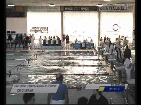 Serie 5 dei 200 Stile Libero  Assoluti Femmine Agonisti - 16 Memorial Chiara Giavi