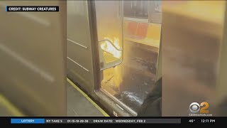Suspicious Fires Set Inside Subway Cars