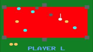 Pocket Billiards! for the Magnavox Odyssey² / Philips Videopac