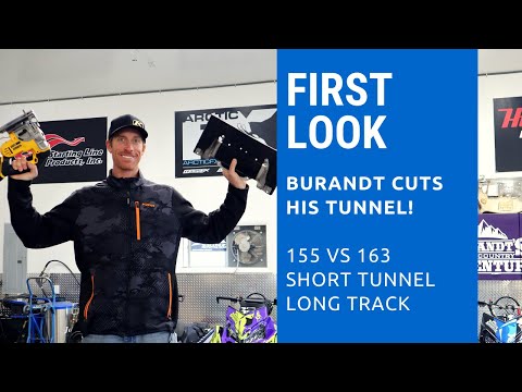 Burandt Cuts His Tunnel | First Look | 155 vs 163. Short tunnel. Long Track
