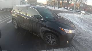 Morning after NYC's Bomb Cyclone Winter Storm Grayson - NYC Bicycle Commute January 5, 2018